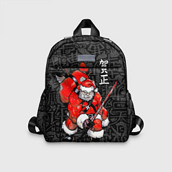 Детский рюкзак Santa Claus Samurai, цвет: 3D-принт