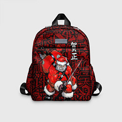 Детский рюкзак Santa Claus Samurai, цвет: 3D-принт