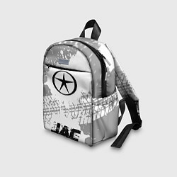 Детский рюкзак JAC speed шины на светлом: символ, надпись, цвет: 3D-принт — фото 2