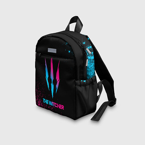 Детский рюкзак The Witcher - neon gradient / 3D-принт – фото 3