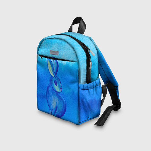 Детский рюкзак Водяной кролик символ 2023 / 3D-принт – фото 3