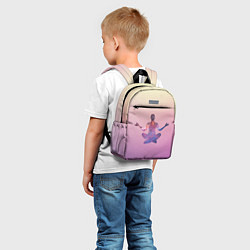 Детский рюкзак Поза лотоса в йоге, цвет: 3D-принт — фото 2