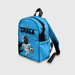 Детский рюкзак Слава космонавт футболист, цвет: 3D-принт — фото 2