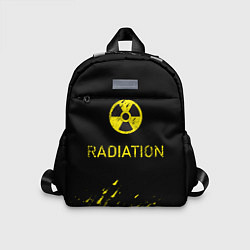 Детский рюкзак Radiation - радиационная опасность, цвет: 3D-принт