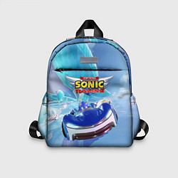 Детский рюкзак Team Sonic racing - hedgehog - speed, цвет: 3D-принт