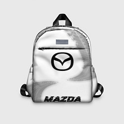 Детский рюкзак Mazda speed шины на светлом: символ, надпись, цвет: 3D-принт
