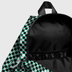 Детский рюкзак Пластиковая абстракция - паттерн, цвет: 3D-принт — фото 2