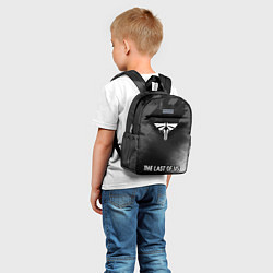 Детский рюкзак The Last Of Us glitch на темном фоне: символ, надп, цвет: 3D-принт — фото 2
