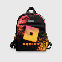 Детский рюкзак Roblox logo gradient, цвет: 3D-принт