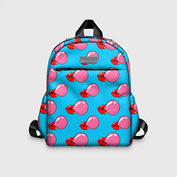 Детский рюкзак Губы с жвачкой, цвет: 3D-принт