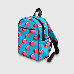 Детский рюкзак Губы с жвачкой, цвет: 3D-принт — фото 2