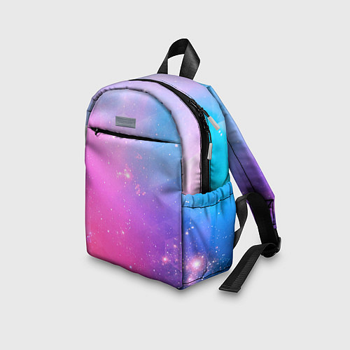 Детский рюкзак Звёздное геометрическое небо / 3D-принт – фото 3