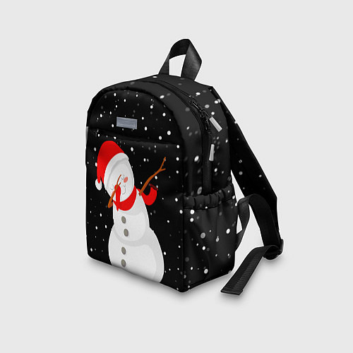 Детский рюкзак Снеговик дэбует / 3D-принт – фото 3