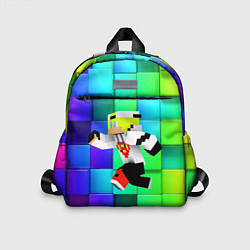 Детский рюкзак Minecraft - hero - video game, цвет: 3D-принт