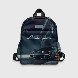 Детский рюкзак Lamborghini - power - Italy, цвет: 3D-принт