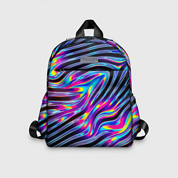 Детский рюкзак Голографические полосы, цвет: 3D-принт
