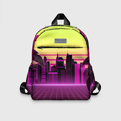 Детский рюкзак Синтвейв рассвет, цвет: 3D-принт