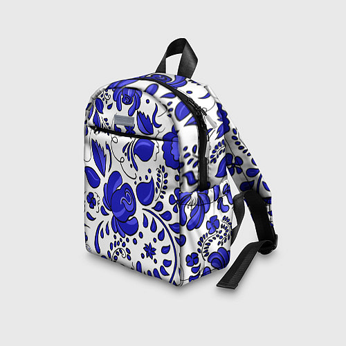 Детский рюкзак Гжель / 3D-принт – фото 3