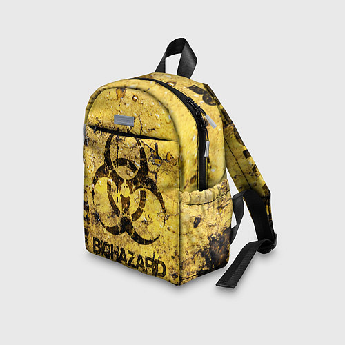 Детский рюкзак Danger biohazard / 3D-принт – фото 3