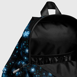 Детский рюкзак Крио слайм в снежинках, цвет: 3D-принт — фото 2