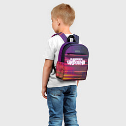 Детский рюкзак NFS unbound пиксель полосы, цвет: 3D-принт — фото 2