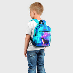 Детский рюкзак Благородный олень, цвет: 3D-принт — фото 2