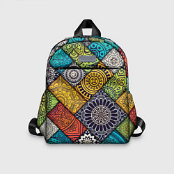 Детский рюкзак Patterned mosaic, цвет: 3D-принт
