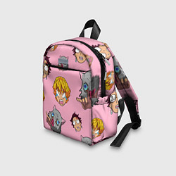 Детский рюкзак Главные герои из аниме клинок, цвет: 3D-принт — фото 2