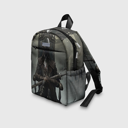 Детский рюкзак Bloodborne охотник / 3D-принт – фото 3