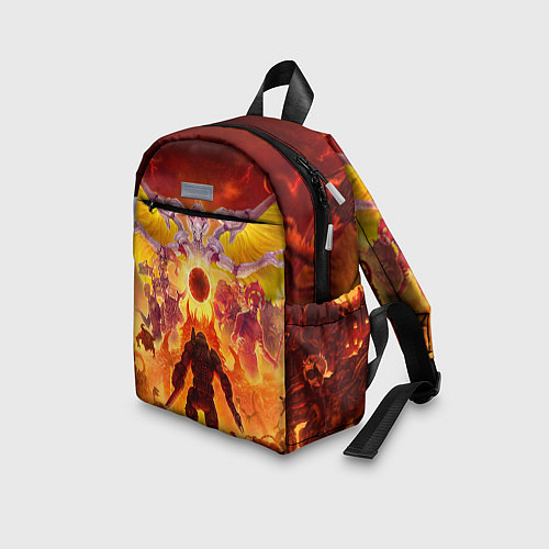 Детский рюкзак Doom в аду / 3D-принт – фото 3