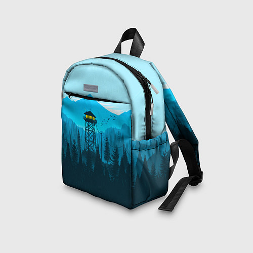 Детский рюкзак Firewatch вечер / 3D-принт – фото 3