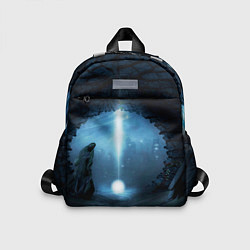 Детский рюкзак Тёмная арка и свет в космосе, цвет: 3D-принт