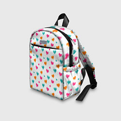 Детский рюкзак Горячие сердца, цвет: 3D-принт — фото 2
