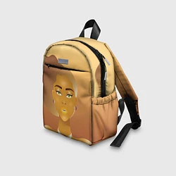 Детский рюкзак Golden girl, цвет: 3D-принт — фото 2