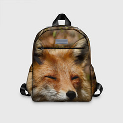 Детский рюкзак Лис дремлет, цвет: 3D-принт