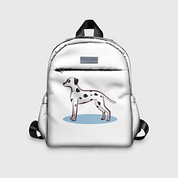 Детский рюкзак Собака Далматин, цвет: 3D-принт