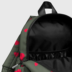 Детский рюкзак Влюбленный инопланетянин, цвет: 3D-принт — фото 2