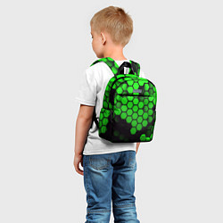Детский рюкзак Майнкрафт текстура, цвет: 3D-принт — фото 2