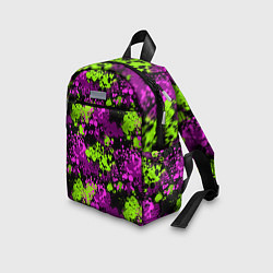 Детский рюкзак Брызги и кляксы, цвет: 3D-принт — фото 2