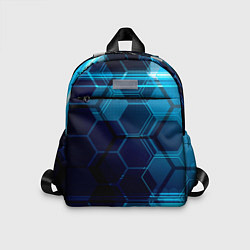Детский рюкзак Зеркальная нано абстракция, цвет: 3D-принт