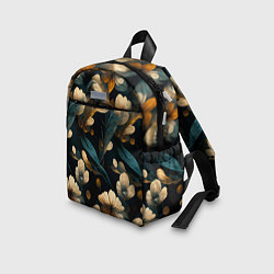 Детский рюкзак Узор цветочный паттерн, цвет: 3D-принт — фото 2