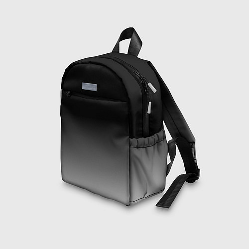 Детский рюкзак От черного к белому / 3D-принт – фото 3