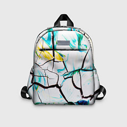 Детский рюкзак Абстракция лед, цвет: 3D-принт