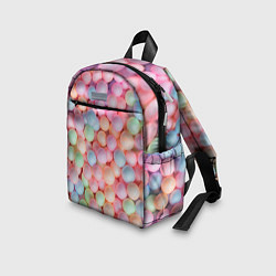 Детский рюкзак Разноцветные шарики, цвет: 3D-принт — фото 2