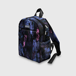 Детский рюкзак Неоновые пятна краской, цвет: 3D-принт — фото 2