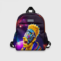 Детский рюкзак Bart Simpson in space - neural network