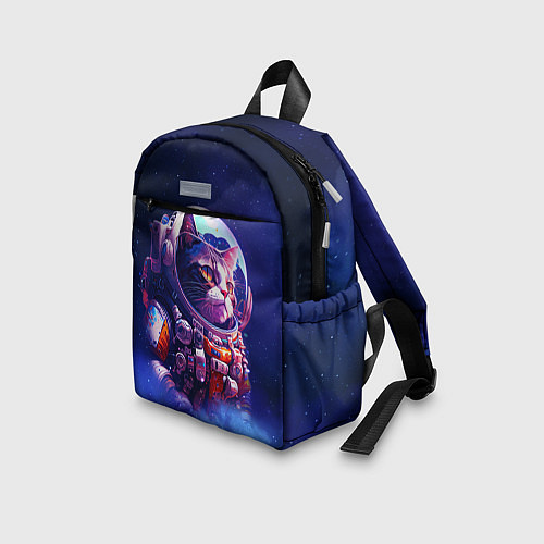 Детский рюкзак Кот в космическом скафандре / 3D-принт – фото 3