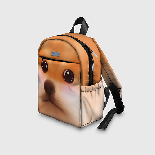 Детский рюкзак Милый доге мем / 3D-принт – фото 3