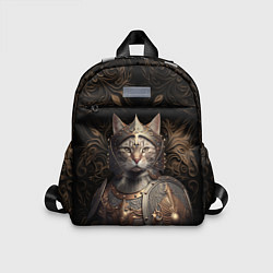 Детский рюкзак Кот в доспехах, цвет: 3D-принт