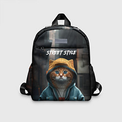 Детский рюкзак Street cat, цвет: 3D-принт